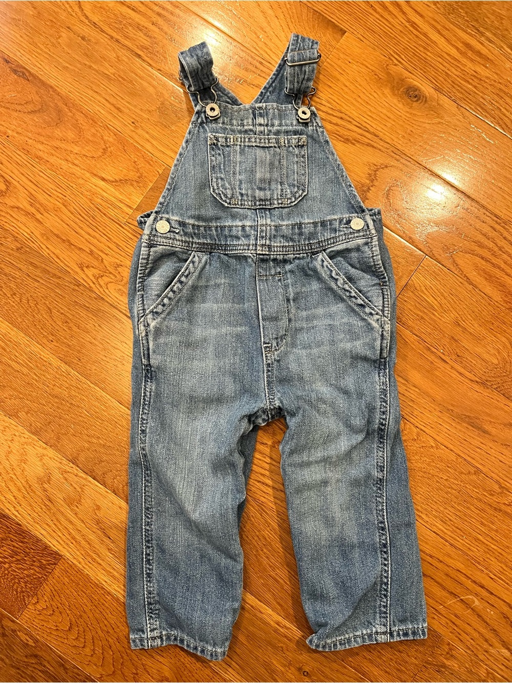 NWOT - baby GAP Denim Overalls - Blue